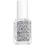 Essie Nail Polish Original, Set In Stones, Glitter Nail Polish, Silver Polish, Silver Glitter, Glossy Shine and High Coverage, Salon Quality Finish, Vegan Formula