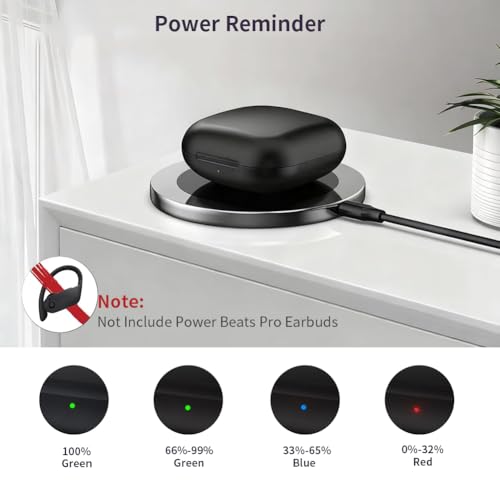 Étui de chargement pour Powerbeats Pro avec bouton de synchronisation Bluetooth