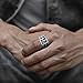 WKXZMTR Freemason Symbol Jewelry Masonic Ring for Men Punk Masonic Jewelry Freemason Fan Gifts Religious Amulet Ring Mason Jewelry (Freemason Rings S-7)