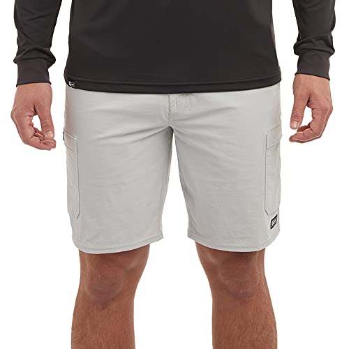 Pelagic Madeira Cargo Hybrid Shorts - Men's Travel Shorts - Multiple Pockets, Stylish and Comfortable - 20" Waist