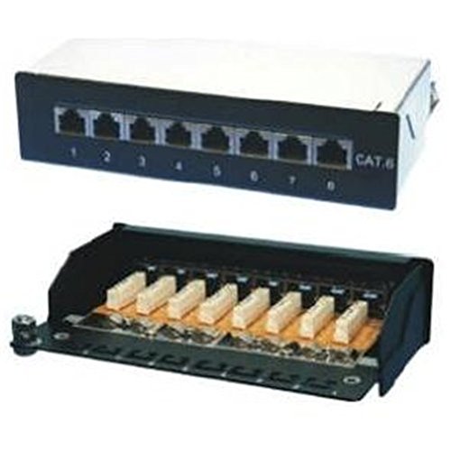 Preisvergleich Produktbild LogiLink Patch Panel 19" CAT6 8-Port vollgeschirmt