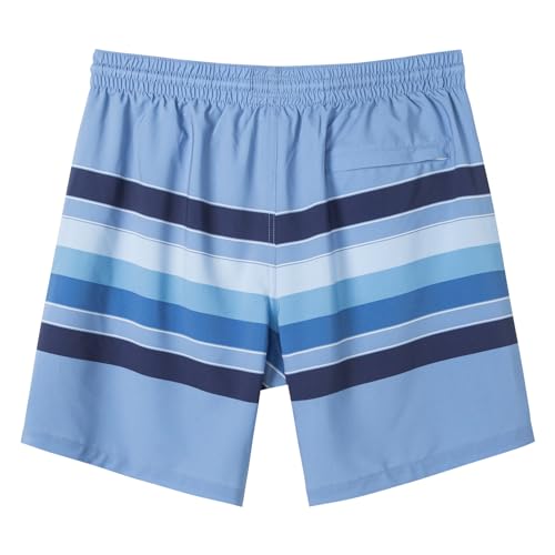 Image of SURF CUZ Mens Swim Trunks with Compression Liner Swim Shorts 7 inch Swimming Trunks Stretch 7 Inch Swim Suits Quick Dry