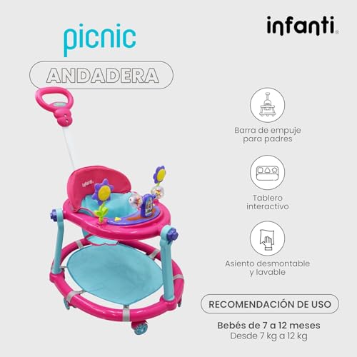 La mejor selección de Andadera infanti rosa - 5 favoritos. 2 La mejor selección de Andadera infanti rosa - 5 favoritos. 2
