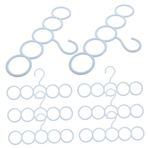 DECHOUS Versatile Scarf Hanger Rack Belt Organizer for Wardrobe Shawl Holder for Home