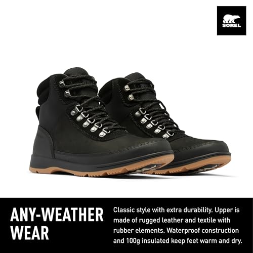 SOREL Men's Ankeny ll Hiker Plus Waterproof Boot2
