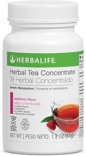 Herbalife Instant Herbal Drink with Tea Extracts - Raspberry Flavour - 50 g