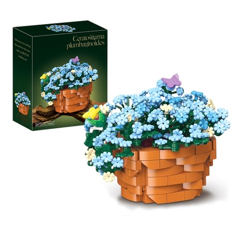 Flowerbuildingsettinyplantsbuildingsetbluepottedplantwithbutterflyflowerpotbotanicalcollectioncreativebuildingsetsforkidsadultsinchristmasholidayvalentinesday  Urban Country Home Decor Flower building set tiny plants building set blue potted plant with butterfly flower pot botanical collection creative building sets for kids adults in christmas holiday valentines day  urban country home decor