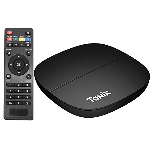 Android 9.0 TV Box, YAGALA H2 Android Smart Box with Hi3798M V130 Quad-core ARM Cortex-A53 Mali450 GPU 2GB ROM 16GB eMMC 2.4GHz WiFi 100M LAN Ethernet