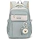 Amythe Schulrucksack Teenager Rucksack Mädchen, Schulranzen für 3.-5. Klasse, 40L Großer Kinderrucksack mit Niedlicher Münzgeldbeutel für 9-18 Jahre, Lässiger Daypack mit Trolleyband -Blau