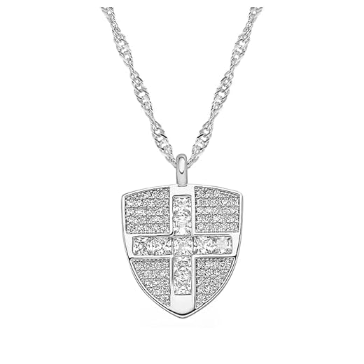 d'origine Schweiz Wappen Kette | Damen Silber