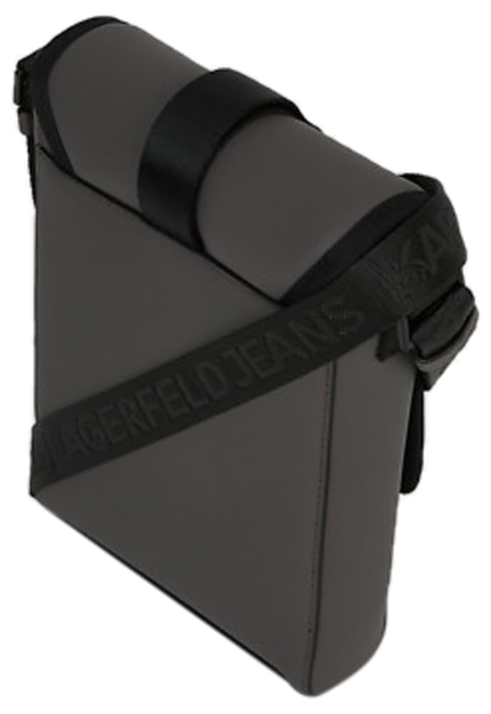 KARL LAGERFELD JEANS Uomo Coated Pu Reporter Bag