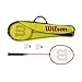 Wilson バドミントンラケット 2本 + シャトル 2個 セット バッグ付き ファミリー レジャー WRT875500 バドミントン ギアー キット ウィルソン