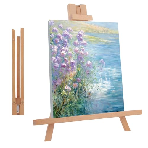 ASelected Easels Wooden 80cm Adjustable Tabletop Art Display A Frame Easel Adjustable Canvas Large Easel Stand Easel Stand for Painting Sketchingdisplay Exhibitionkids Arts Crafts
