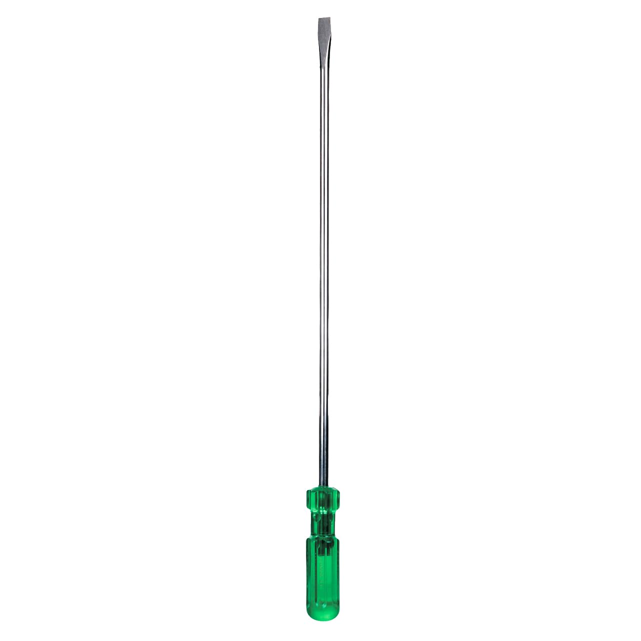 Taparia 931 Steel (13.0 x 1.9mm) Flat Tip Screw Driver (Green and Silver)