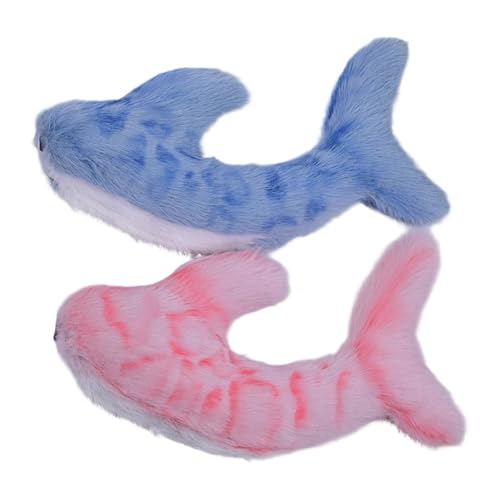 Queue de requin en fourrure avec ceinture pour cosplay - 8