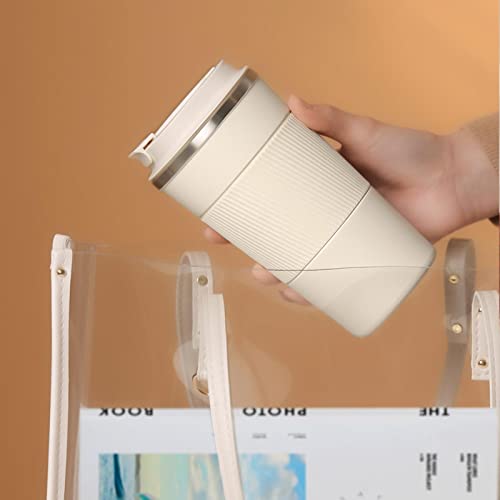 XKUN Taza de Viaje Taza De Café Tazas Portátil Taza De Viaje Taza Térmica Termos Tazas De Té Tazas De Agua Botella De… - Imagen 6