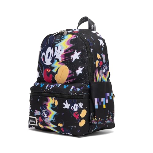 Wondapop - Mickey Mouse 13"" Deluxe Nylon Daypack, Black3