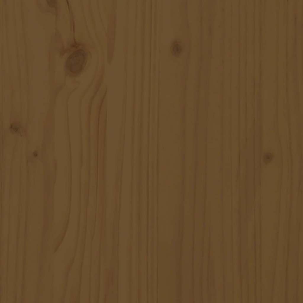 Soporte para monitor marrón miel 100 x 24 x 16 cm de pino macizo para trabajar ergonómicamente en la oficina en casa, adecuado como soporte de escritorio, soporte para ordenador portátil