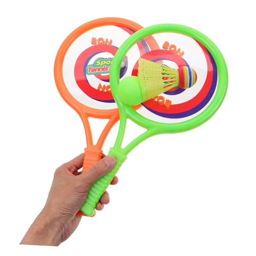 Set 2 raquetas de tenis estilo caricatura para adultos y niños miniatura 7