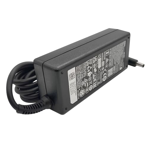Image of Dell 65W 4.5mm tip Laptop Charger,Inspiron 14 5420,5425 5430 5435,Inspiron 15 3520 3530 3525 3535,Inspiron 16 5620 5630 5635 AC Adapter, Black, DA65NM191
