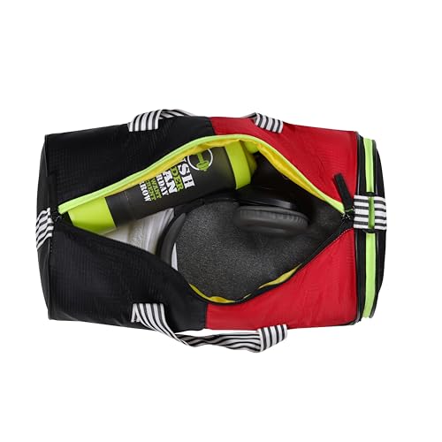 Image of SPENZ Bags Polyester 28L Water Resistant Sports Duffel Gym Bag for Men & Women with Shoe Compartment