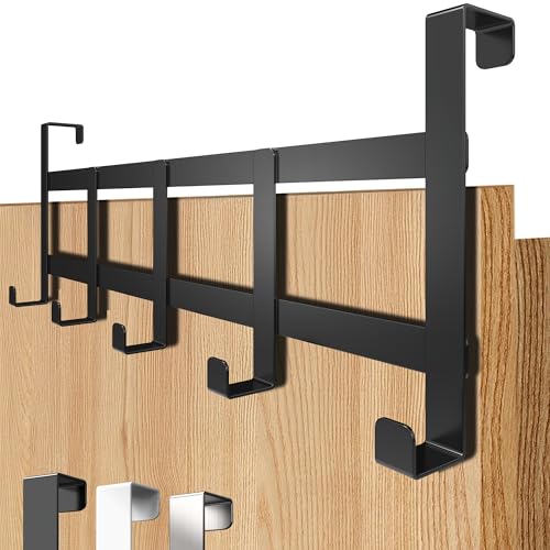 4smile Türgarderobe zum Einhängen - Universelle Türhaken für deutsche...