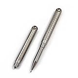 Gbmbnx Tactical Pen Mini Ballpoint Pen Multi-tool Pen Replaceable EDC Black Ink Pens for Office, Work, Writing, Construction Work, Gifts and etc