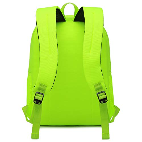 Image of abshoo Classical Basic Womens Travel Backpack For College Men Water Resistant Bookbag (GreenYellow)
