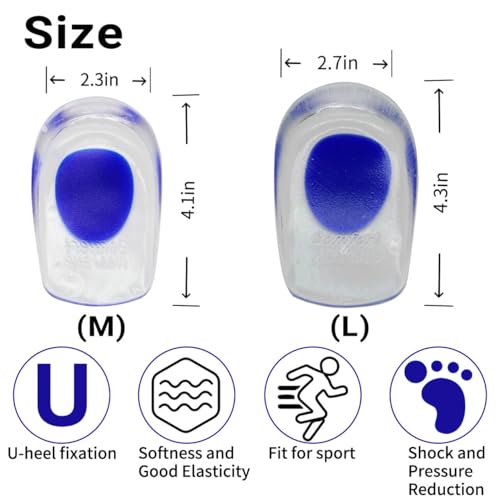 Plantillas de silicona para fascitis plantar 2 uds miniatura 5