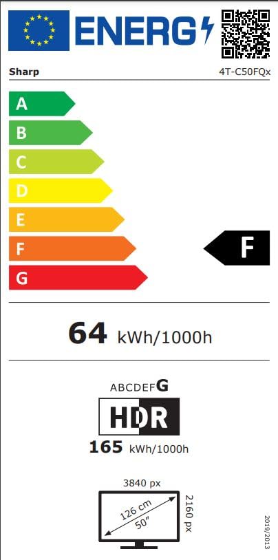 Sharp 50FQ5EG Quantum Dot Google TV 126 cm (50 Zoll) 4K Ultra HD QLED Google TV (Smart TV ohne Rahmen 50" – Bild 9