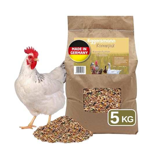 Eggersmann Körnerpick 5kg Premium Hühnerfutter - Körnerfutter...