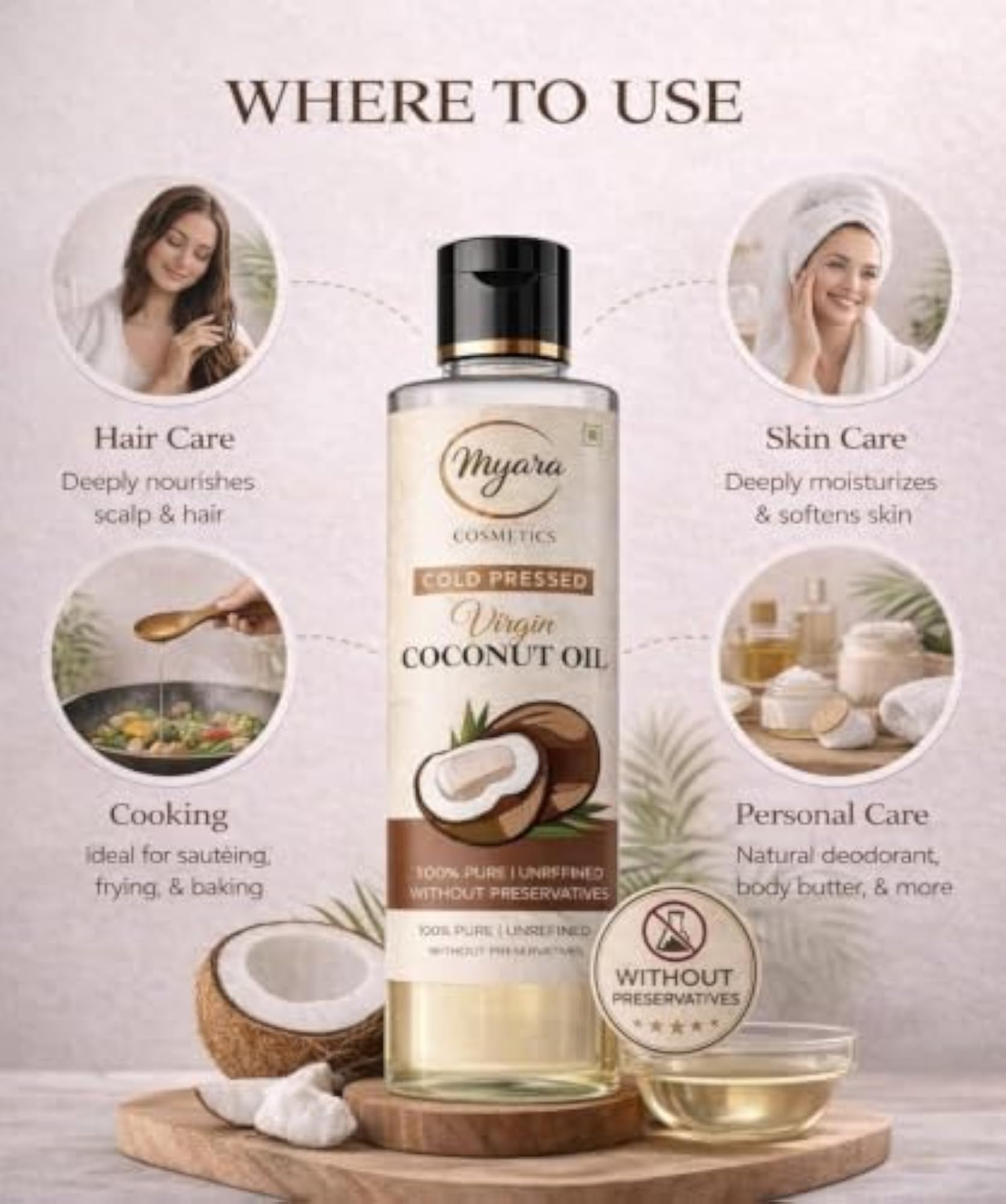 Virgin Coconut Oil, 200ml