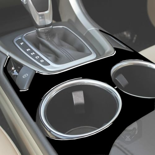 Portavasos Panel Consola Central Piano Black Compatible Ford Mondeo miniatura 4