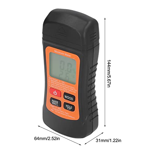 Medidor de umidade de madeira sem pino, versão atualizada Ferramentas indutivas sem pino Medidor de