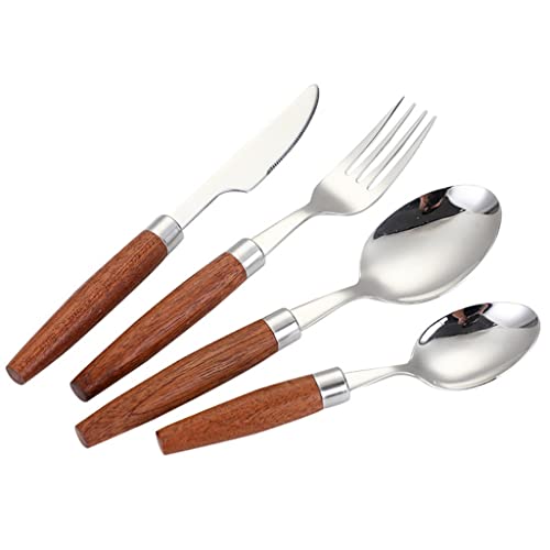 Set Cuchillos Cocina 4 Piezas Acero Inox