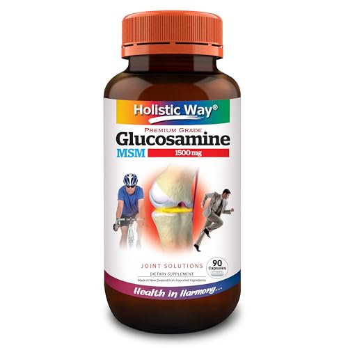 Holistic Way Glucosamine Plus MSM 1500 mg 90 Count