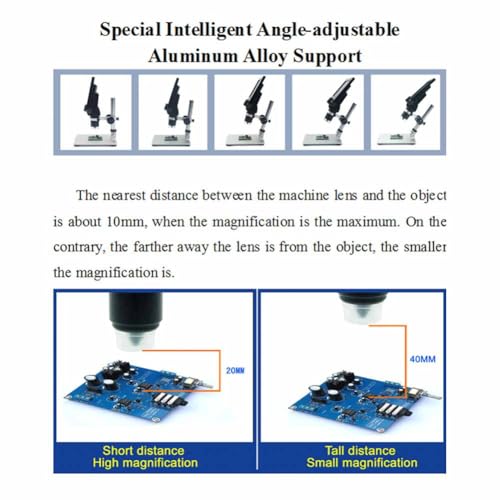 Microscope numérique pour soudure haute résolution écran 7" - 5