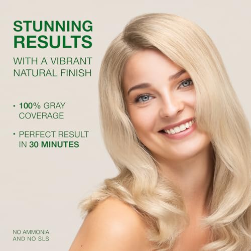 Image of Naturigin Permanent Hair Color, 11.0 Extreme Blonde, Ammonia Free, 100% Gray Coverage, Nourishing Natural Formula, For All Hair Types, Long-Lasting, Vegan & Cruelty-Free, 1 Pack