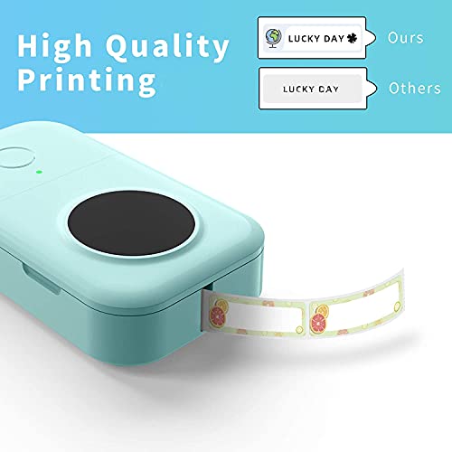 Image of Phomemo D30 Label Maker, Small Office Home Edit Label Maker, Mini Bluetooth Smart Mobile Pocket Handy Sticker Labeler Printer, Dot Matrix Printers