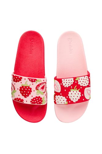 Dedoles Badeschuhe Damen Herren Kinder Badesandalen lustige Designs Sommer