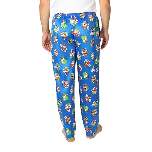 Nintendo mens Pajama Pants, Lounge Bottoms With Drawstring, Ultra-soft & Comfortable3
