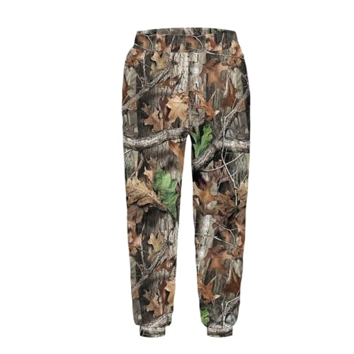 SEANATIVE Kids Sweatpants Soft Athletic Active Jogger Pants with Side Pocket for Girls Boys 4-15 Years2