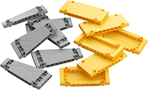 Image of SEEMEY 130 Pcs Gear Set Compatible with Lego Technic, Chain Link Connectors Gears Bricks for Robot STEM MOC （Random Color）