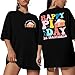 Happy Pi Day Shirt Women Math Teacher Shirts 3.14 Graphic Be Irrational Tee Casual Short Sleeve Tops Black