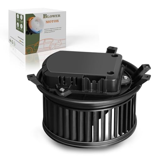 Image of AC Heater Blower Motor with Resistor - Compatible with Cadillac XTS 2013-2019, Chevy Impala 2014-2020 - Motor Fan# 700346, Brushless