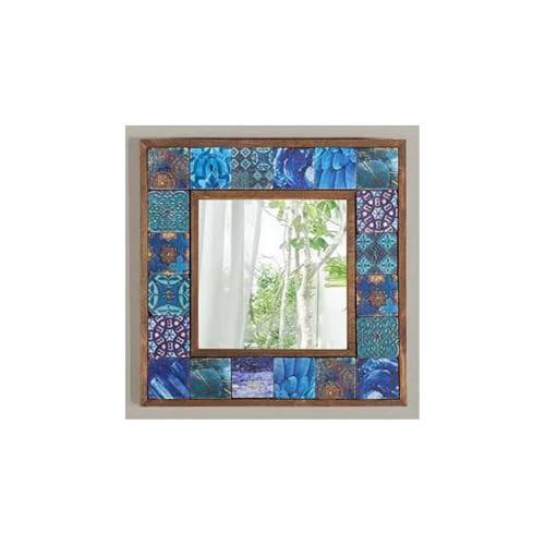 Handmade Mosaic Mirror for Wall – Large Decorative Bathroom Vanity