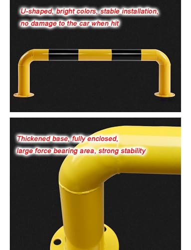 Barrière de stationnement en U pour protéger les murs de garage - 4