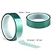 3-Pack Green Polyester Hi-Temp Masking Tape Multi-Sized Value Bundle;1/2 inches,1 inches & 2 inches PET Tape with Silicone Adhesive,Ideal for Painting,Powder Coating,Anodizing,Circuit Boards