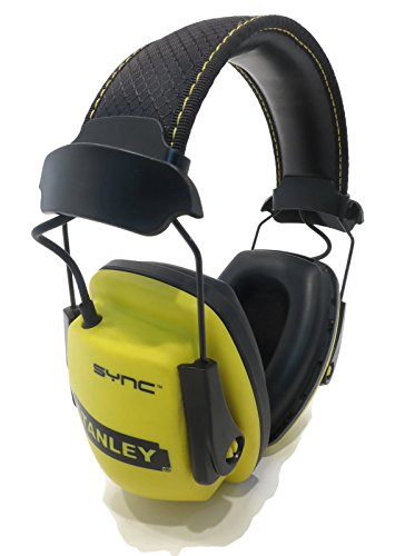 NEW Stanley SYNC MP3 Noise Reduction Protection Earmuffs Headphones Ear Defender