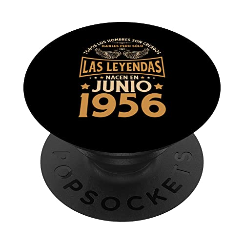 Cumpleaños Hombre Regalos Las Leyendas Junio 1956 PopSockets PopGrip Intercambiable